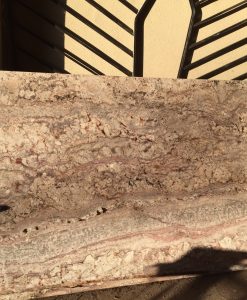 Typhoon Bordeaux, Exotic Granite, remnants