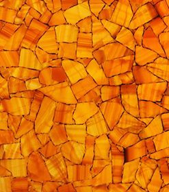 Calcite Orange Backlit