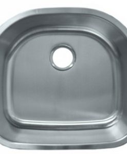 D-Shape Stainless Steel Sink