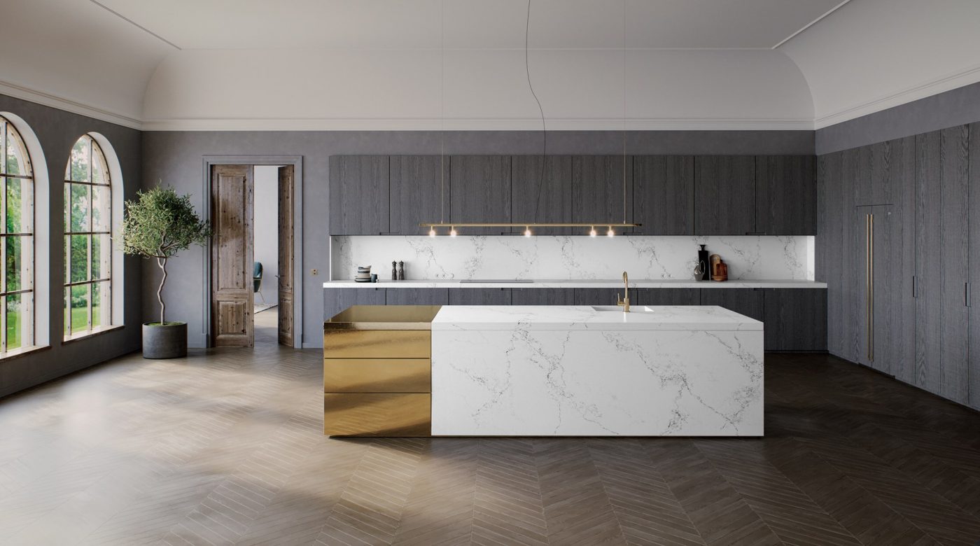 Ashen Grey – Absolute Kitchen & Granite